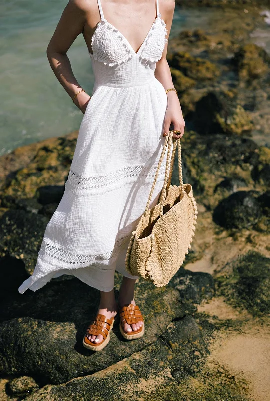 Imogene Dress - White Eyelet