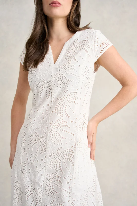 Cotton Broderie Dress