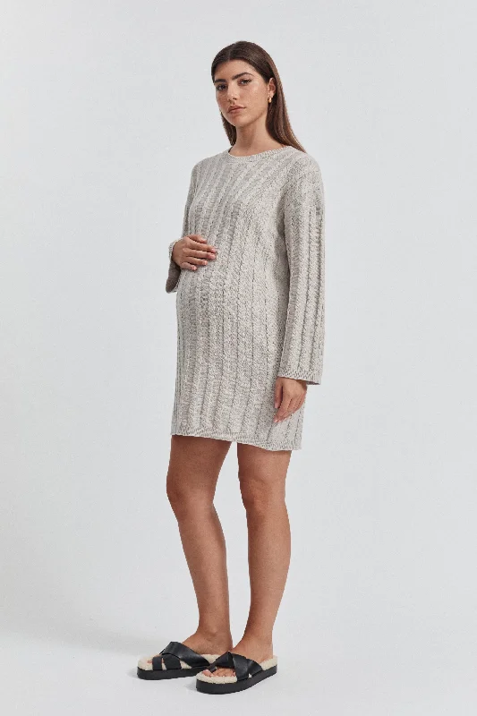 Cable Knit Sweater Dress - FINAL SALE