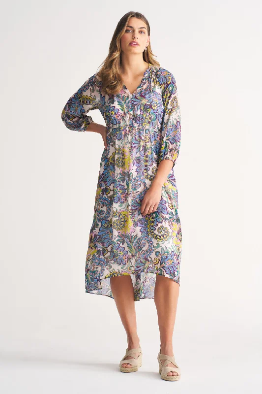 Printed Georgette Dress