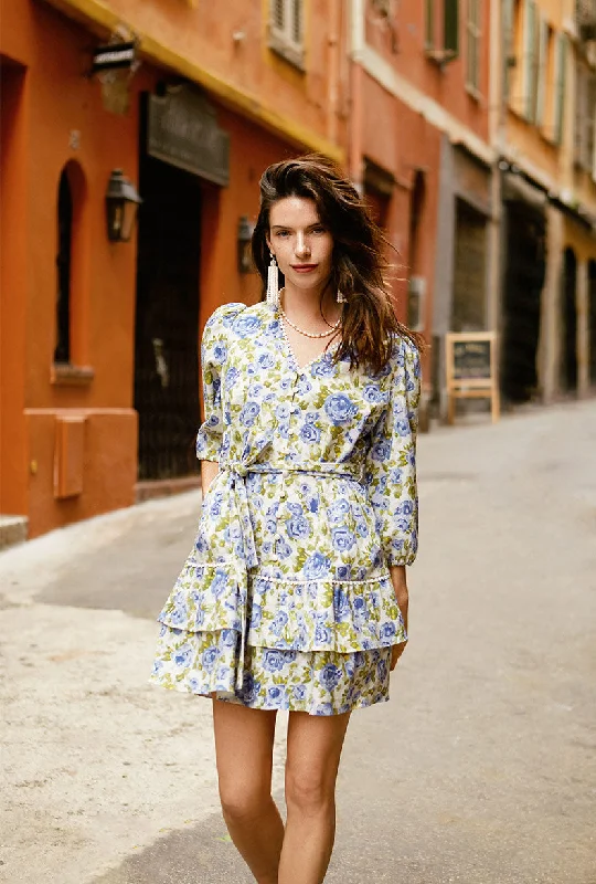 Sylvie Dress - Spring Blooms