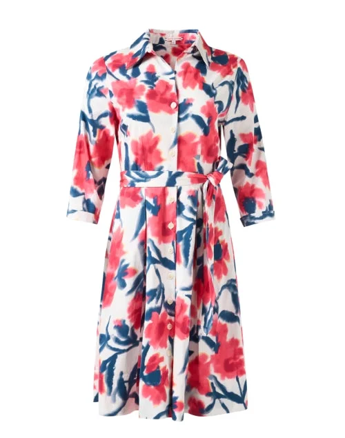 Bellini White Floral Print Dress