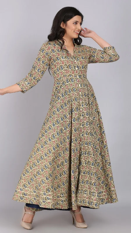 Ethnic Gota Patti Anarkali Dress