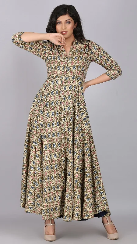 Ethnic Gota Patti Anarkali Dress