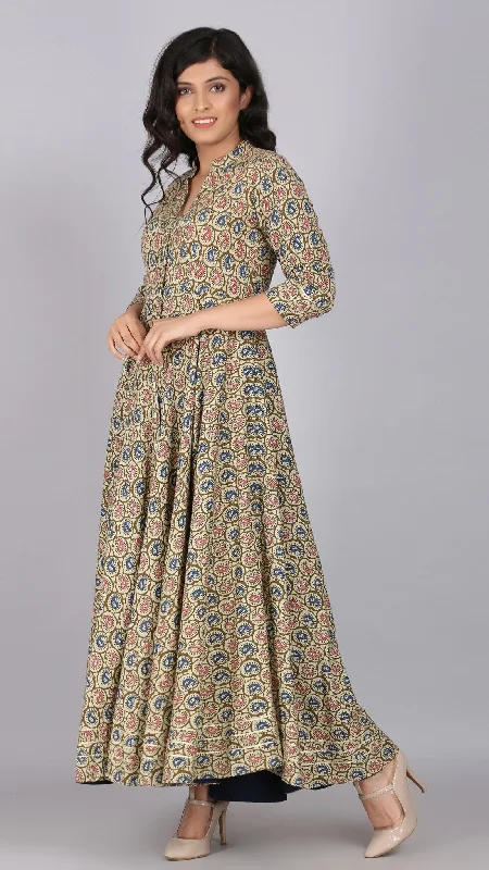 Ethnic Gota Patti Anarkali Dress