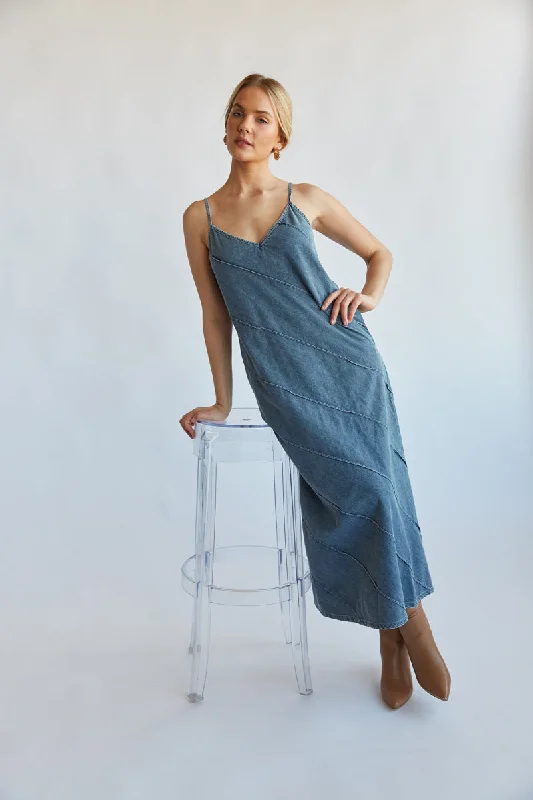 Remy Denim Midi Dress