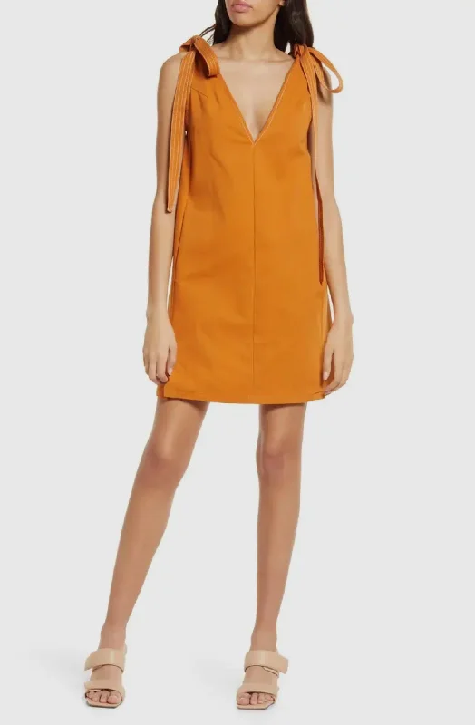 The Jagger Tie Shoulder Dress